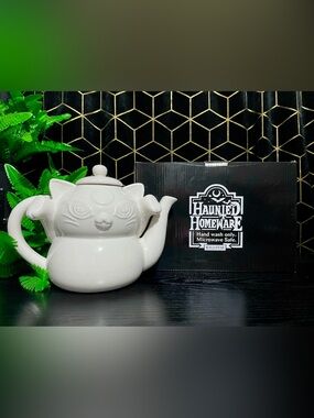 Killstar Ghost Kitty Teapot